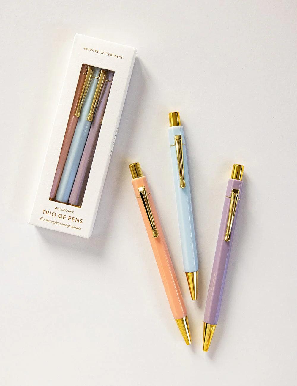 Bespoke Pastel Trio of Pens