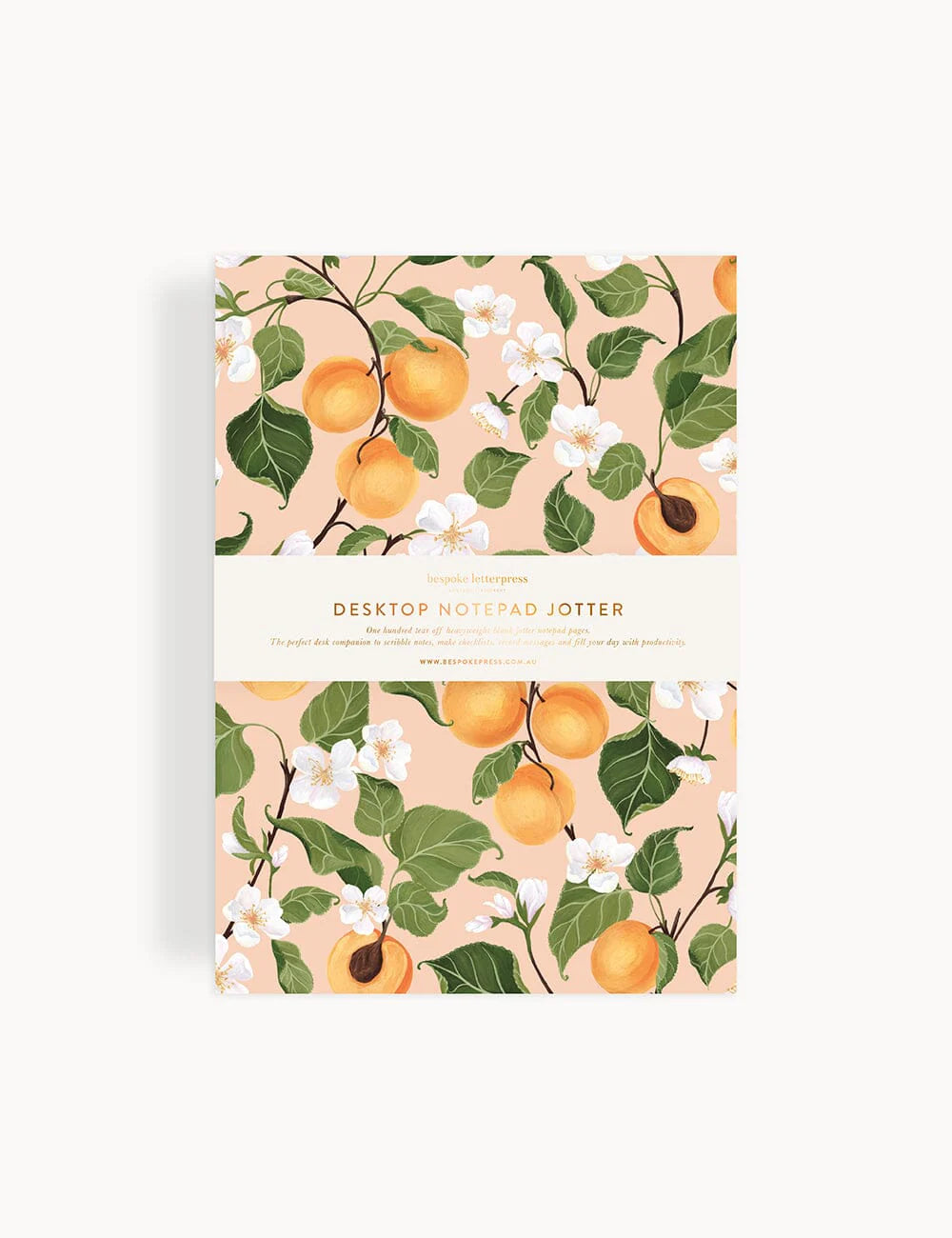 Bespoke Peaches Notepad Jotter