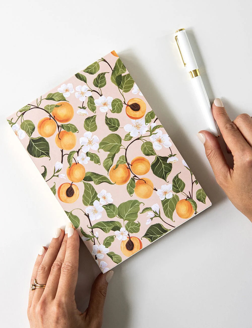 Bespoke Peaches Notepad Jotter