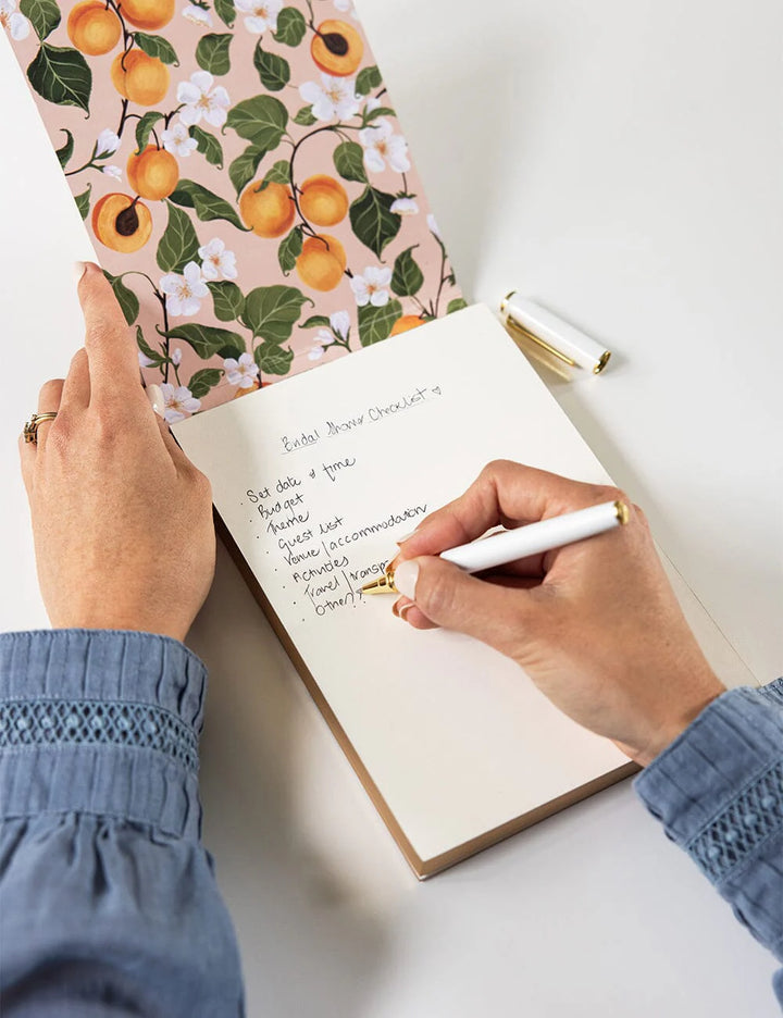 Bespoke Peaches Notepad Jotter