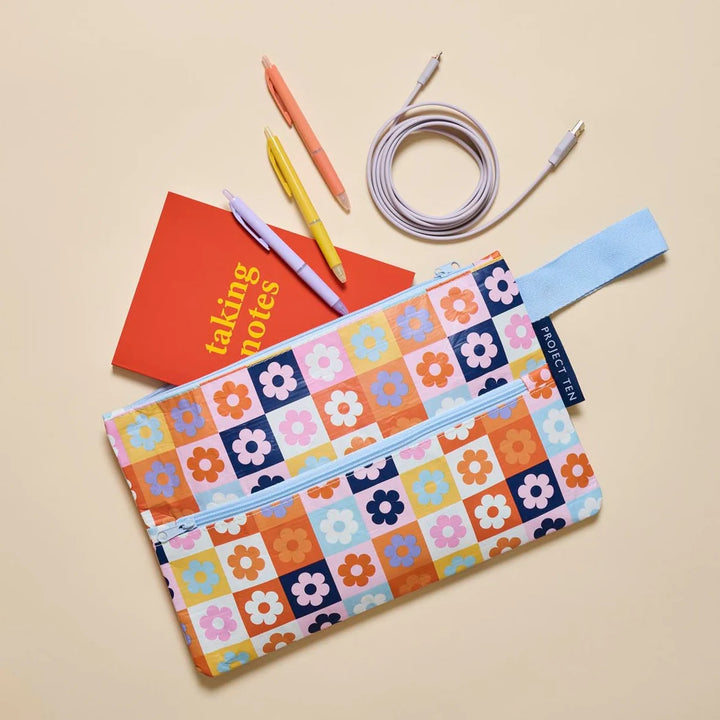 Pencil Case: Square Garden