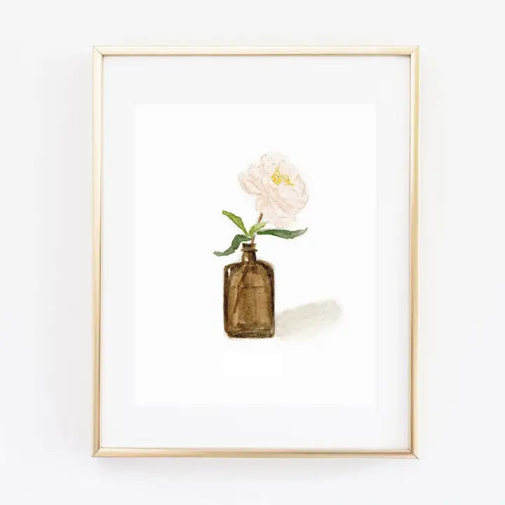 Peony Art Print