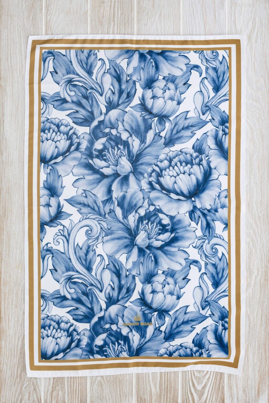 Peony Wallpaper Microfibre Tea Towel