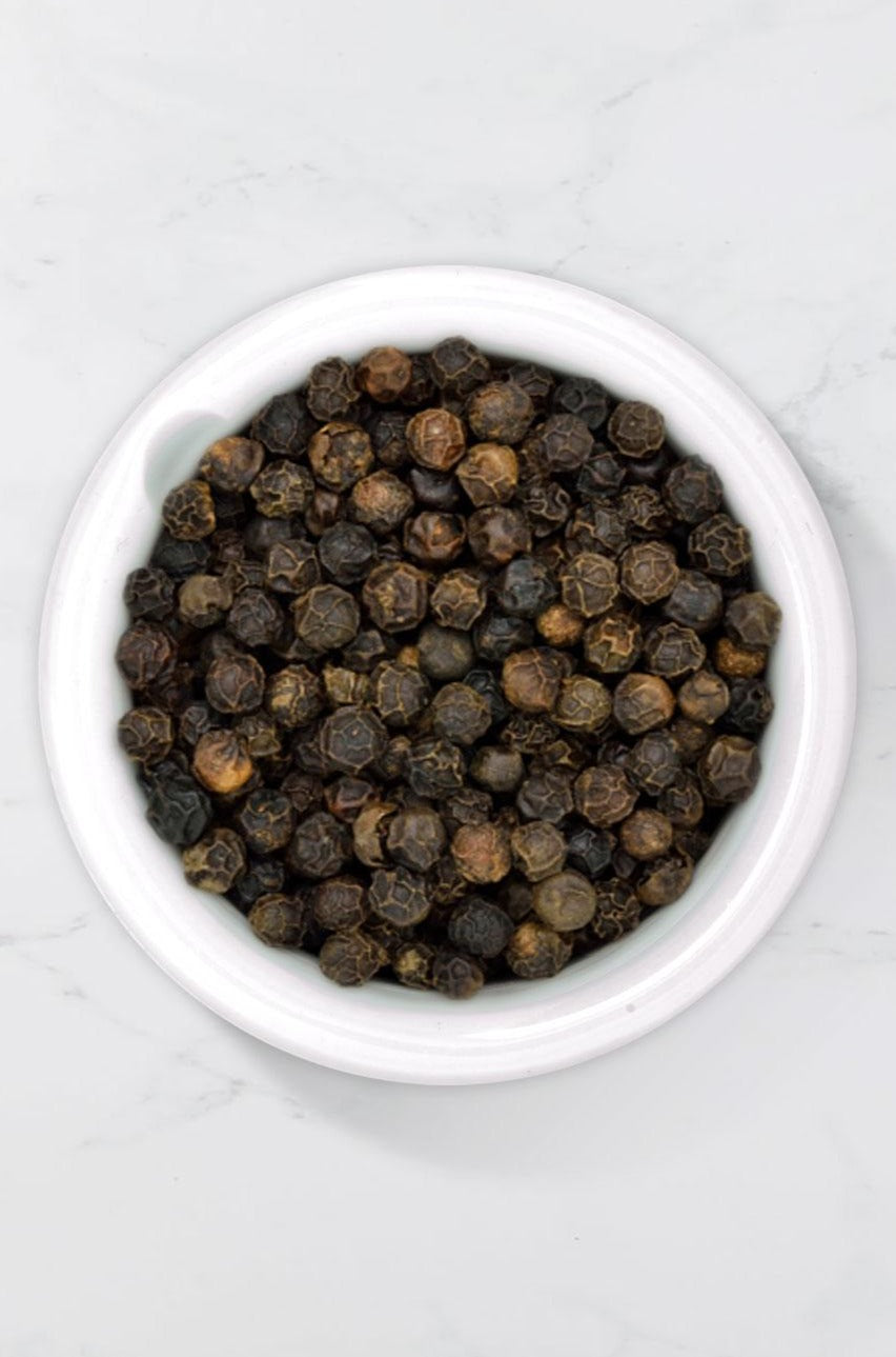 Herbies Black Asta Peppercorns 100gm