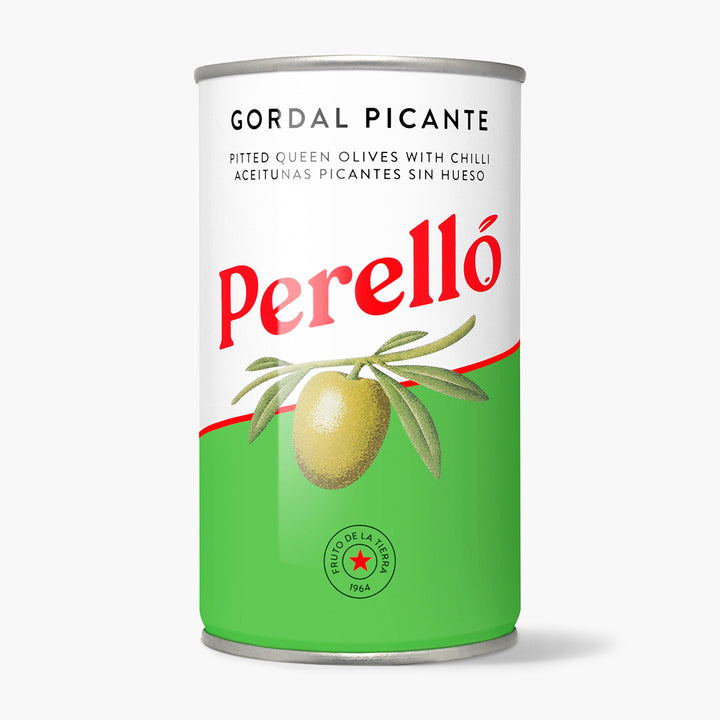 Perello Spicy Gordal Olives 150gm