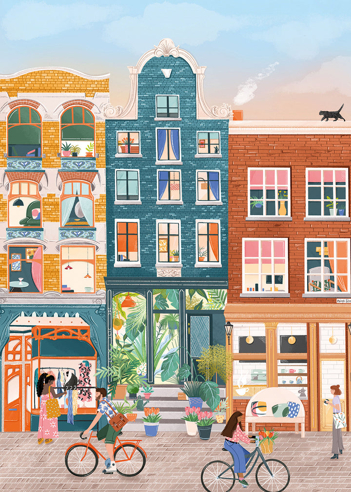 Amsterdam 500 Piece Puzzle