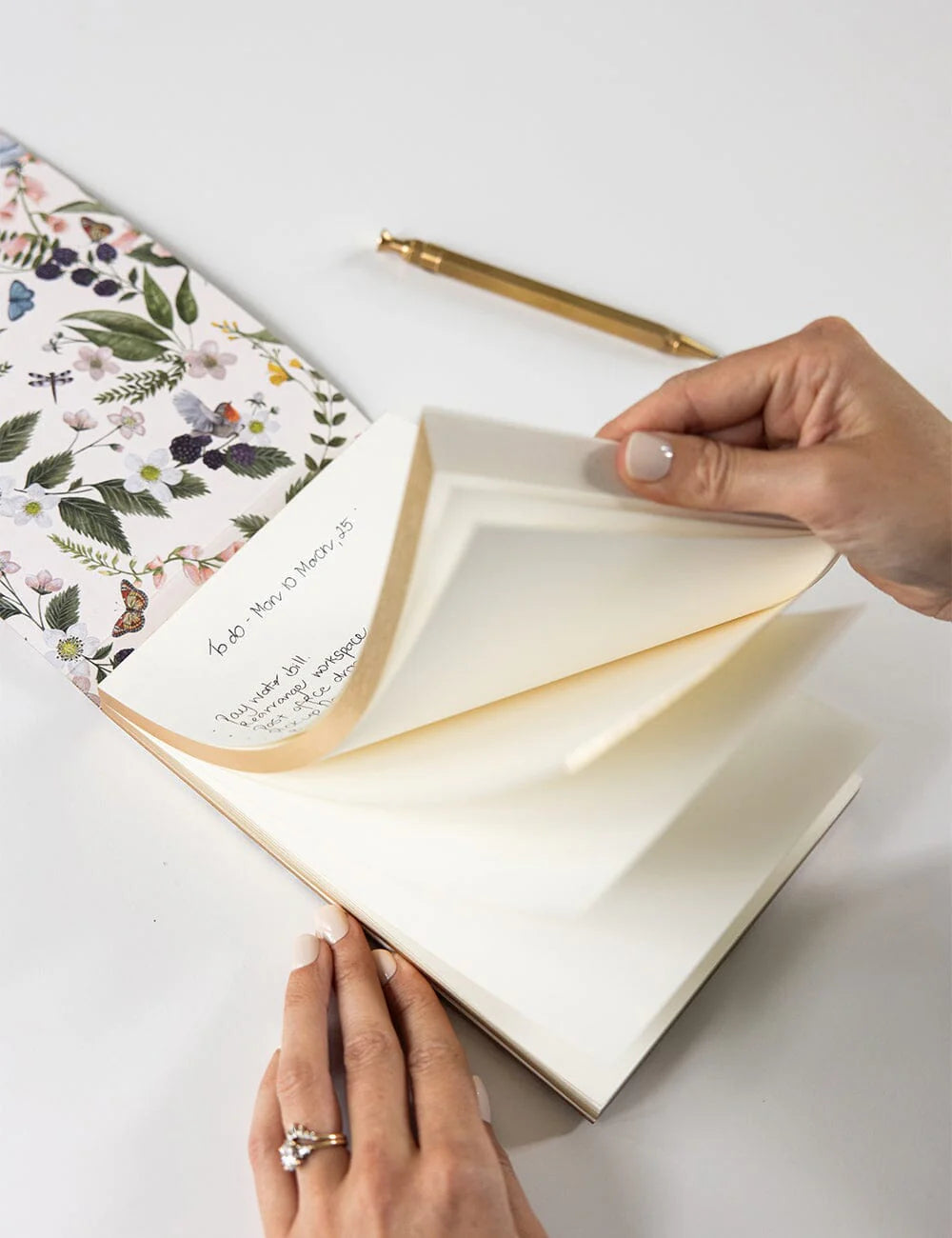 Bespoke Pink Cockatoo Notepad Jotter