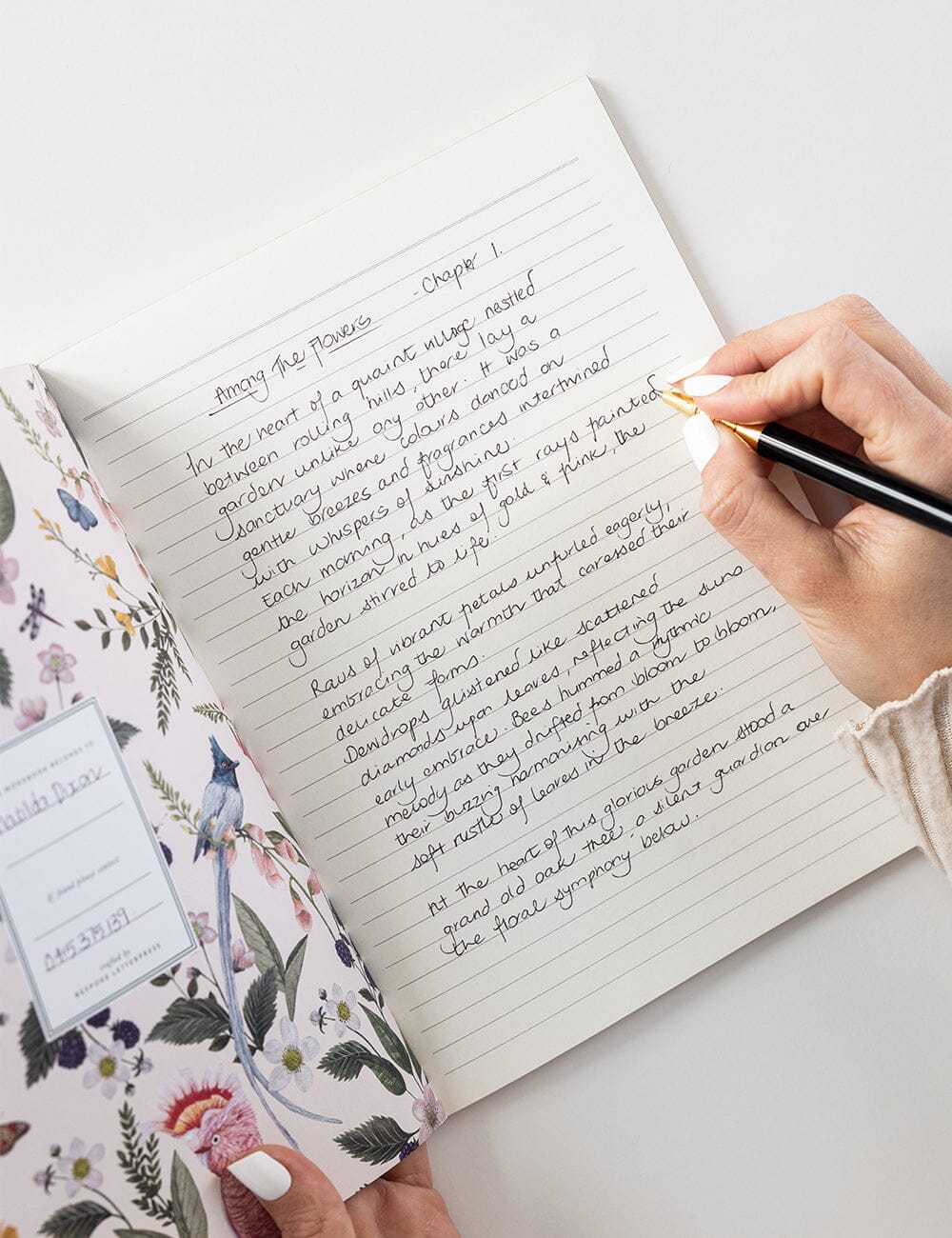 Bespoke Pink Cockatoo Workbook