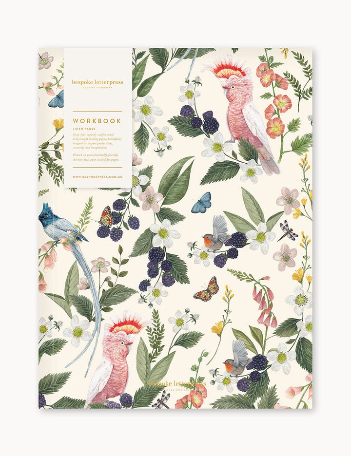 Bespoke Pink Cockatoo Workbook