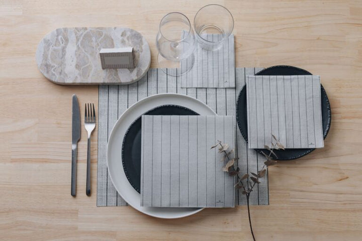 Pinstripe Lunch Napkins