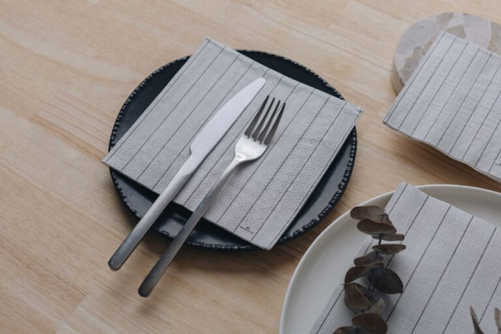 Pinstripe Lunch Napkins