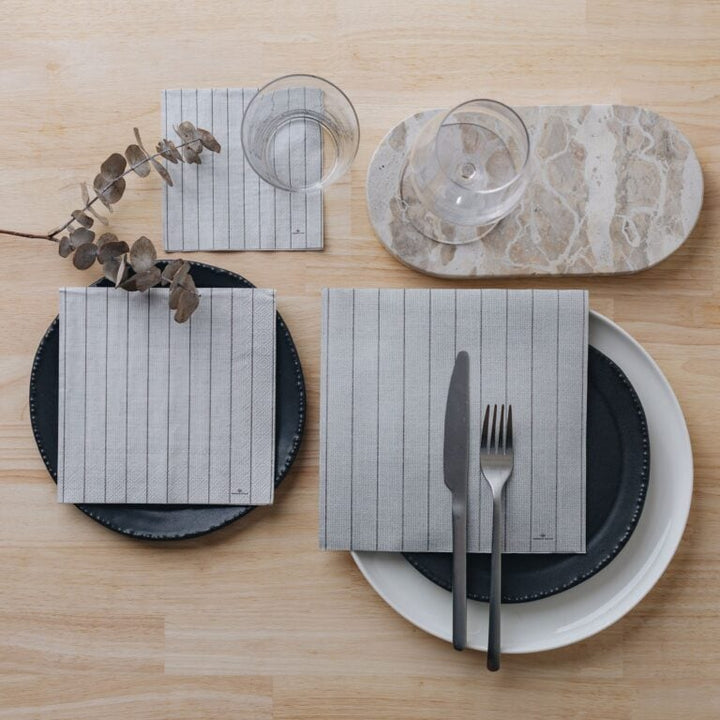 Pinstripe Lunch Napkins
