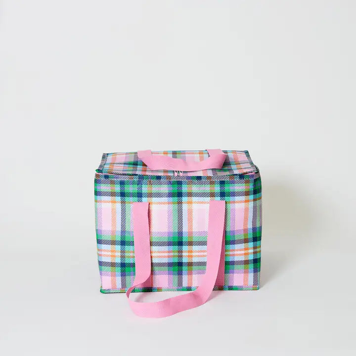 Picnic Tote: Plaid