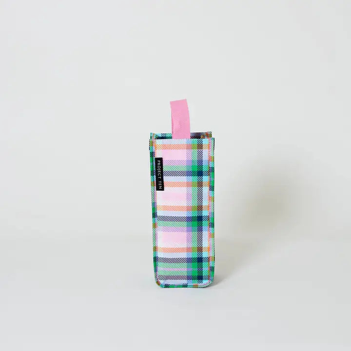 Wine Bag: Plaid