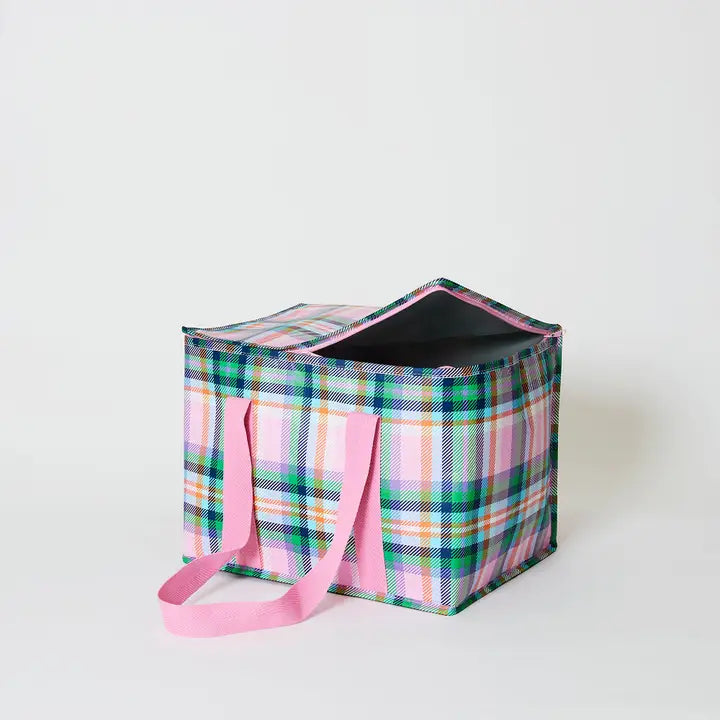 Picnic Tote: Plaid