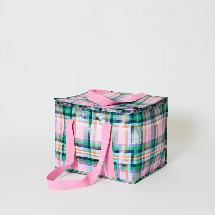 Picnic Tote: Plaid