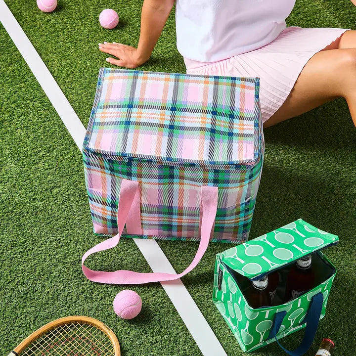 Picnic Tote: Plaid