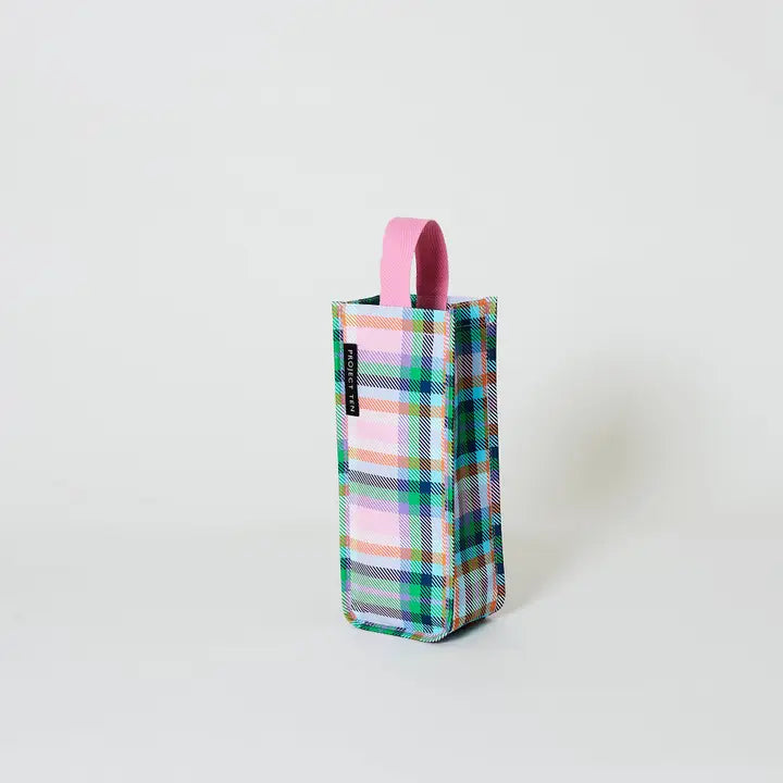 Wine Bag: Plaid