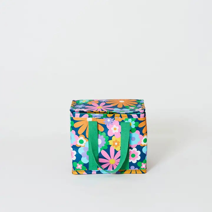 Mini Insulated Tote: Pop Floral