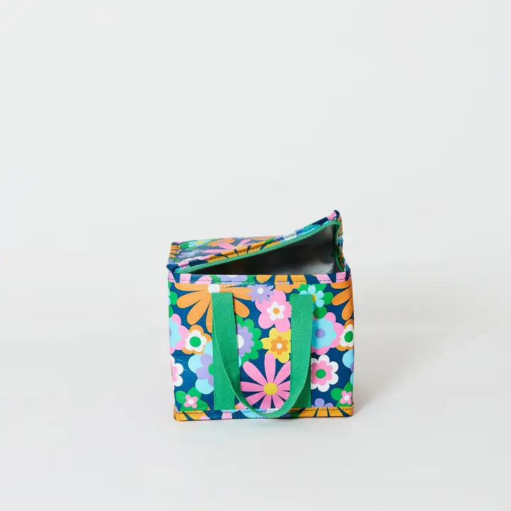 Mini Insulated Tote: Pop Floral