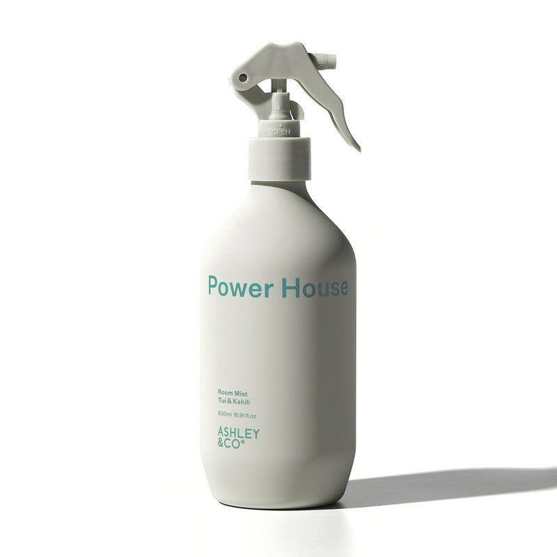 Ashley & Co Power House Room Mist: Tui & Kahili 500ml