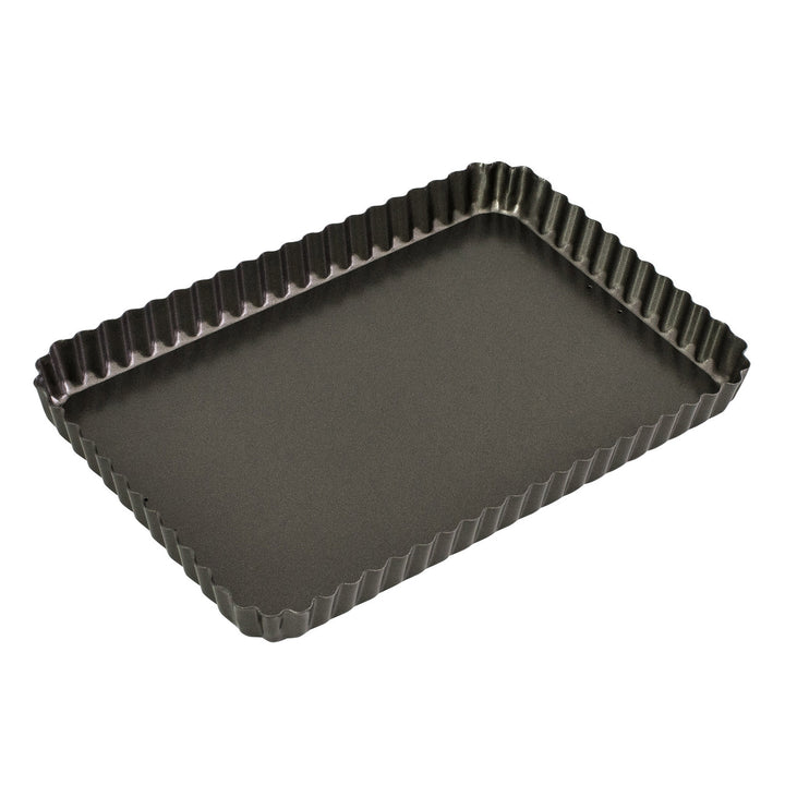 Bakemaster Rectangular Quiche Tin 31x21x3.5cm