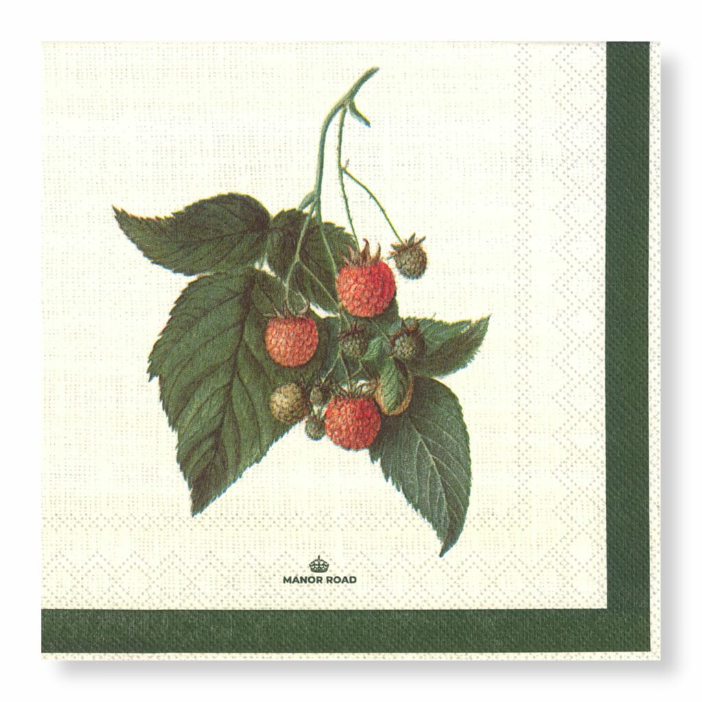 Raspberry Harvest Lunch Napkins