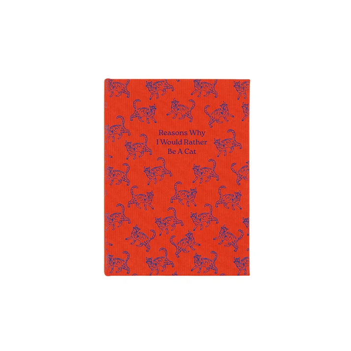 A red & blue notepad on a white background