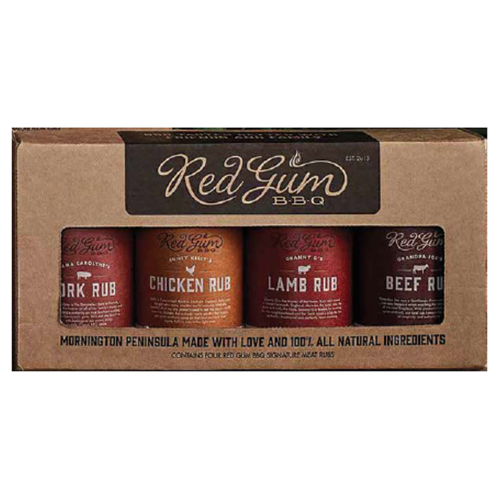 Red Gum BBQ Large Meat Rubs Gift Box