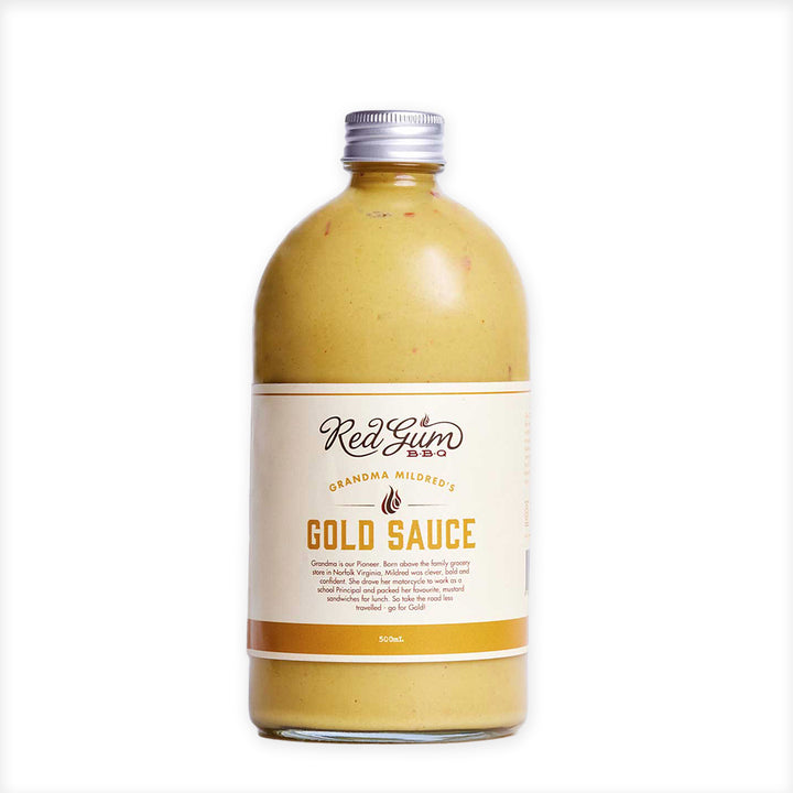 Red Gum Grandma Mildred's Gold Sauce 500ml