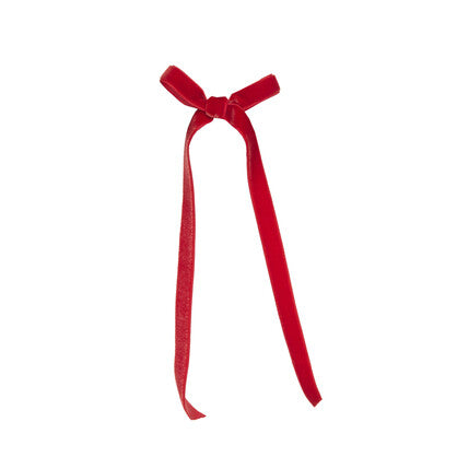 Red Velvet Skinny Bows 6pk