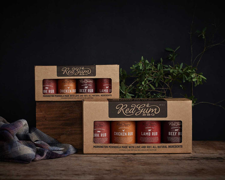 Red Gum Small Meat Rubs Gift Box