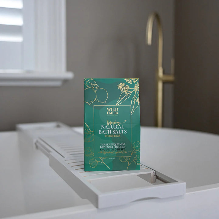 Wild Emery Bath Salts 3pk: Refreshing