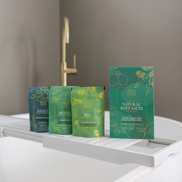 Wild Emery Bath Salts 3pk: Refreshing