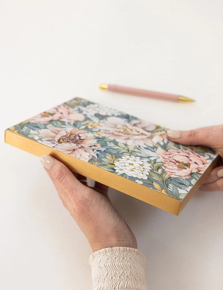 Regency Blooms Notepad Desktop Jotter
