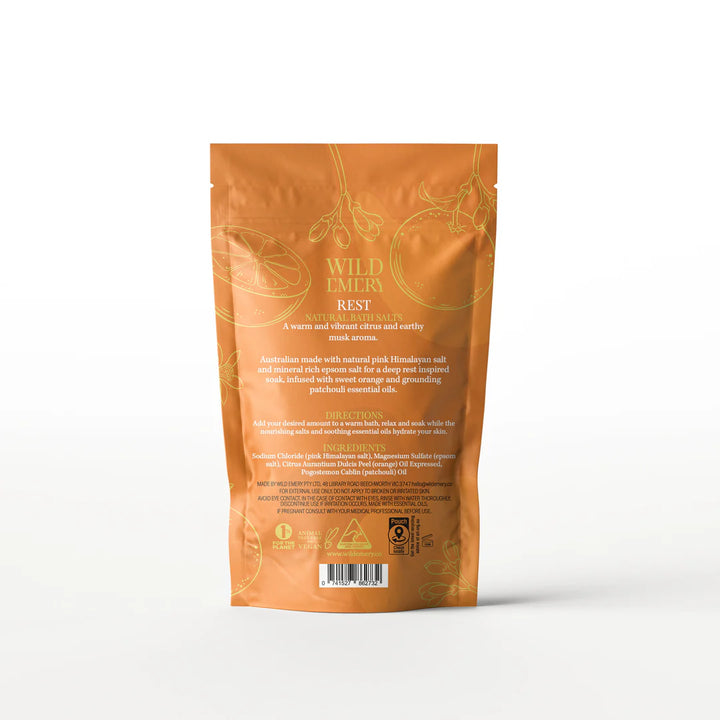 Wild Emery Bath Salts: Rest