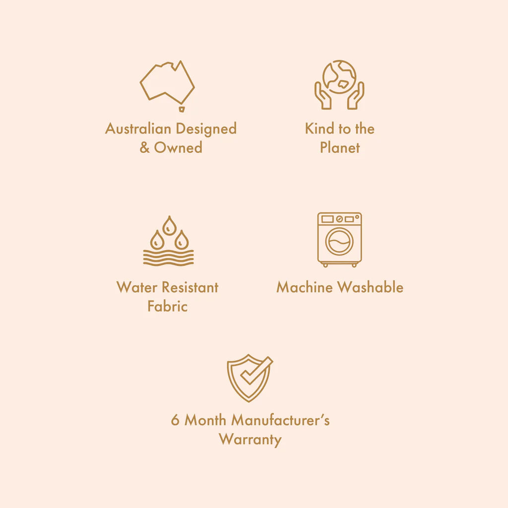 Fox & Fallow Sage Check Backpack