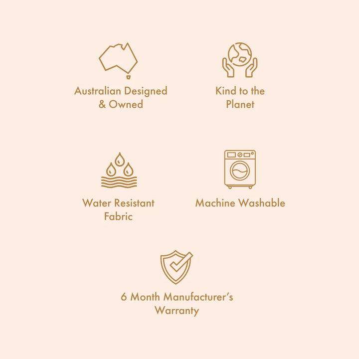 Fox & Fallow Sage Check Backpack