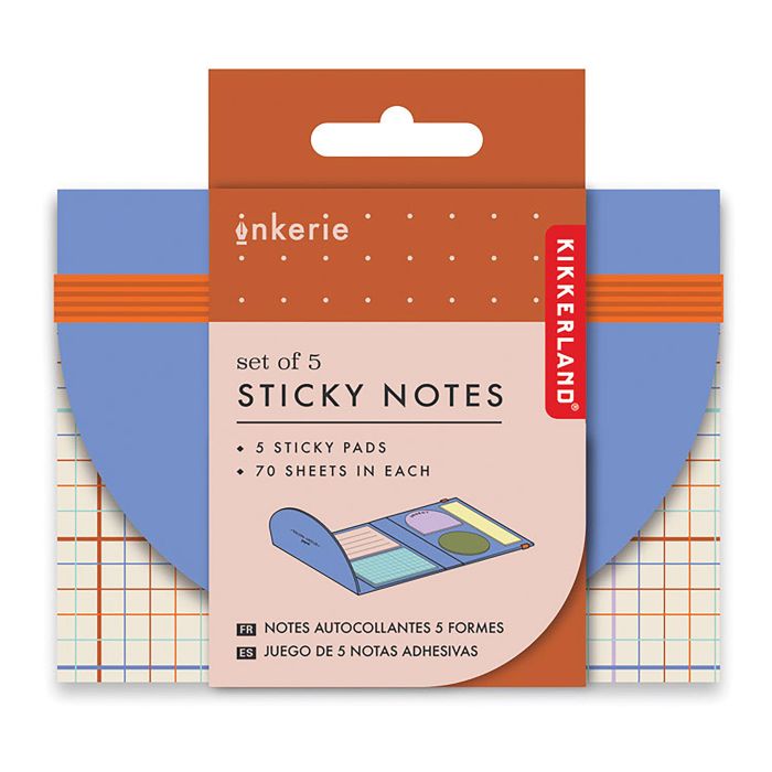 Set of 5 Sticky Notes