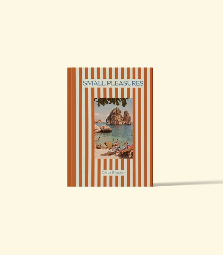 Small Pleasures Coffee Table Book + Beach Towel