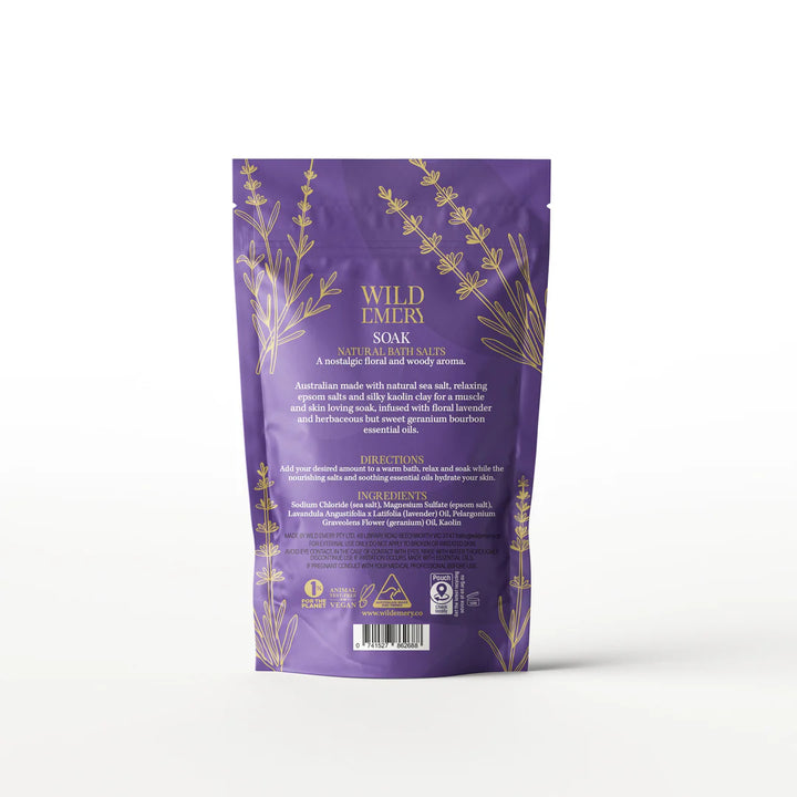 Wild Emery Bath Salts: Soak