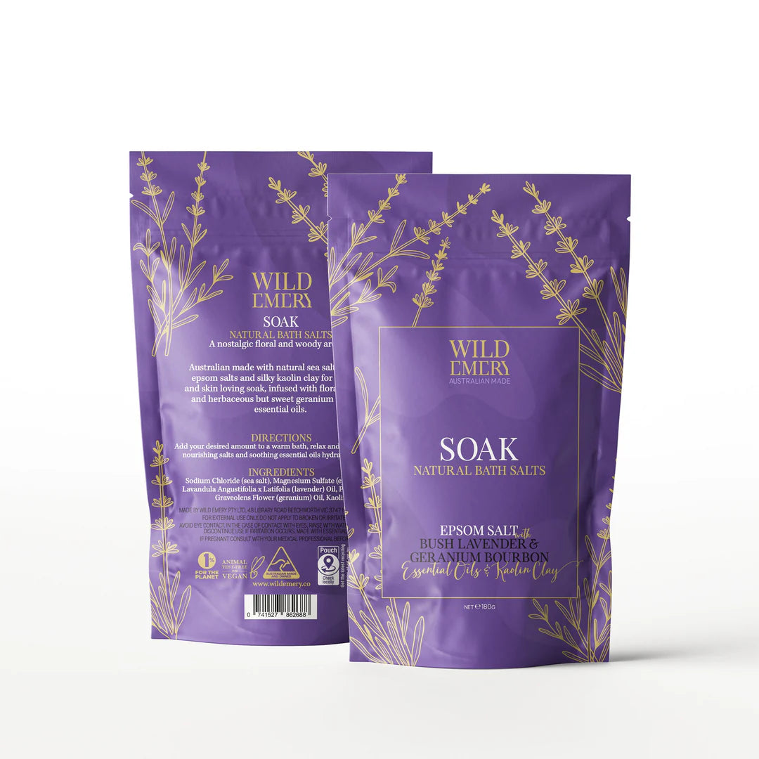 Wild Emery Bath Salts: Soak