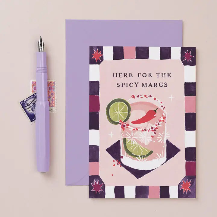 Spicy Margarita Birthday Card