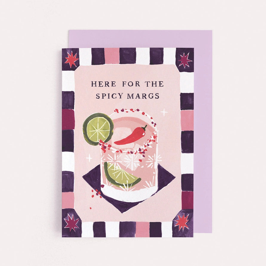 Spicy Margarita Birthday Card