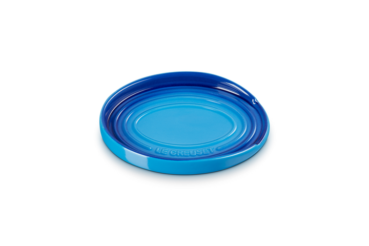 Le Creuset Oval Spoon Rest: Azure Blue
