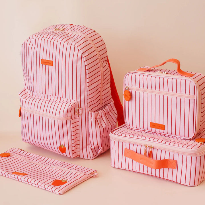 Fox & Fallow Strawberry Stripe Backpack *COMING SOON*
