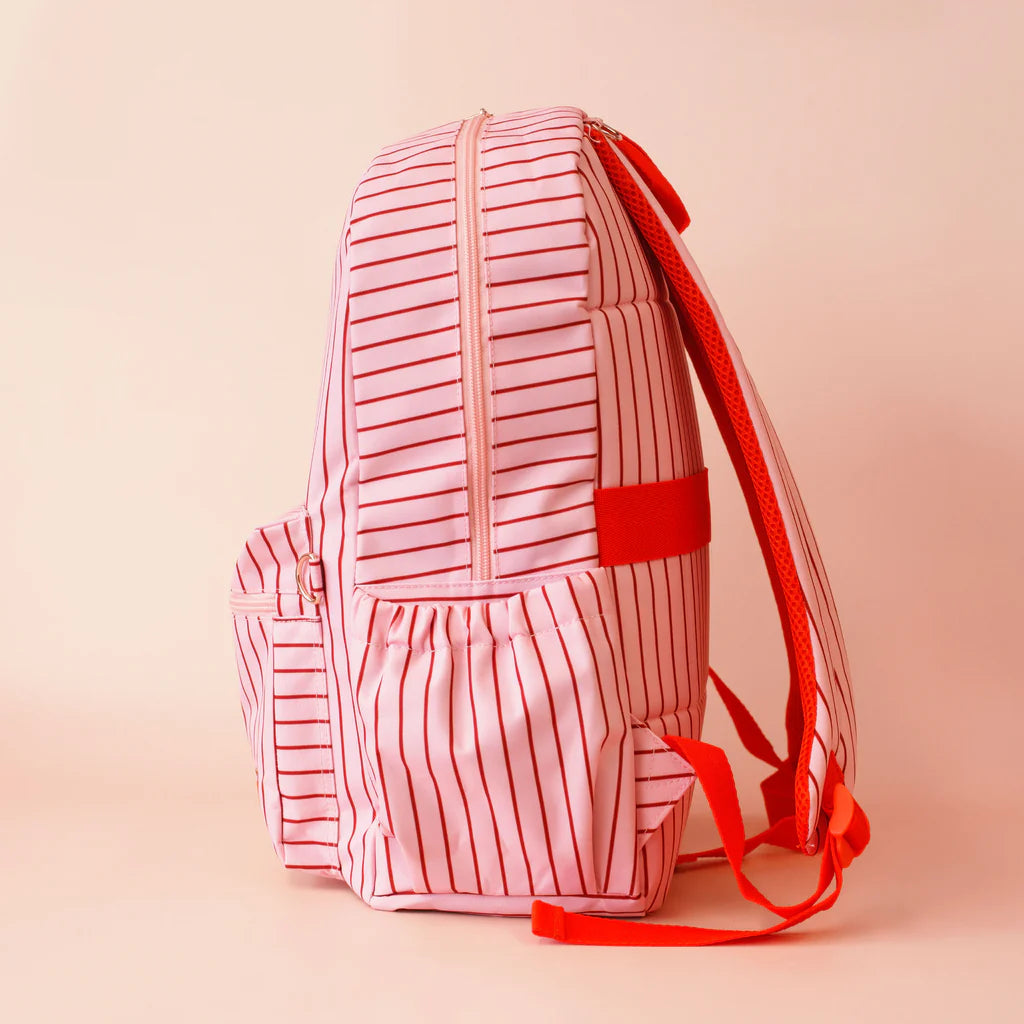 Fox & Fallow Strawberry Stripe Backpack *COMING SOON*