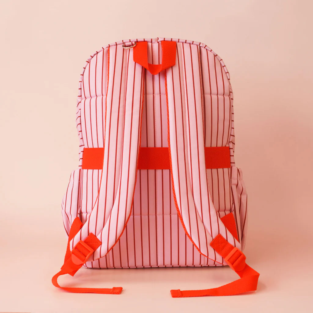 Fox & Fallow Strawberry Stripe Backpack *COMING SOON*