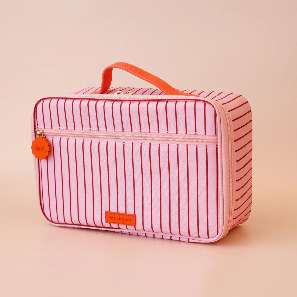 Fox & Fallow Strawberry Stripe Large Lunch Bag *COMING SOON*