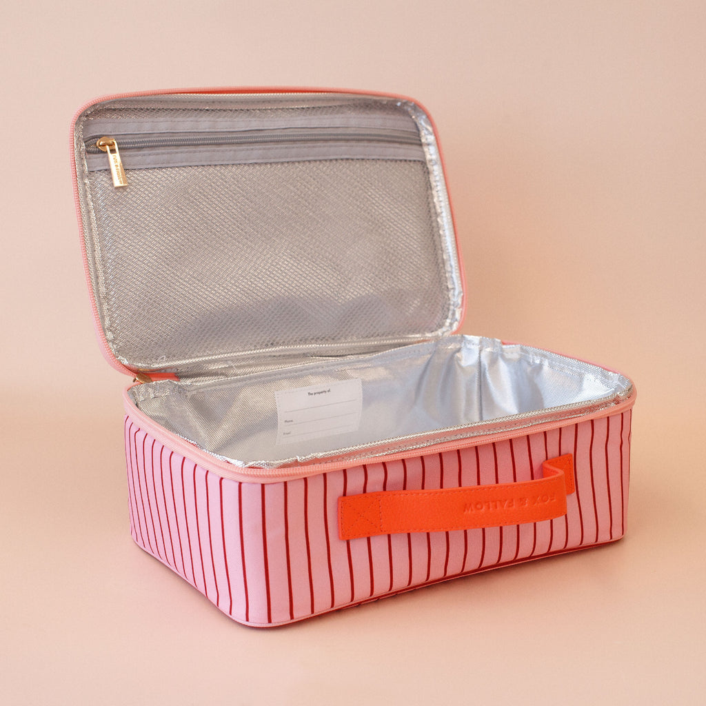 Fox & Fallow Strawberry Stripe Large Lunch Bag *COMING SOON*